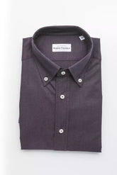 Robert Friedman Black Cotton Men Shirt -   -  Robert Friedman.
